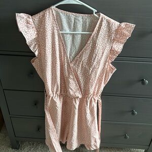 CUPSHE pink romper medium